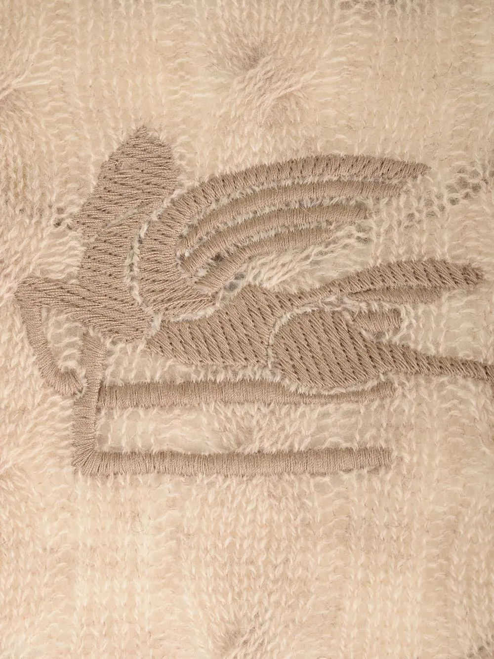 Logo Embroidered Buttoned Cardigan