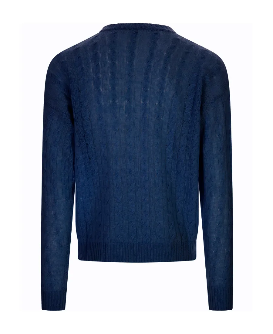 Logo Embroidered Crewneck Jumper