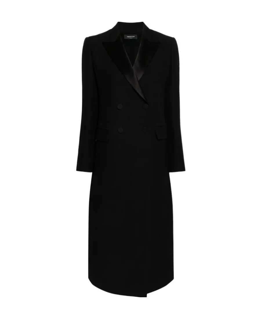 Long Sleeved Double Breasted Coat