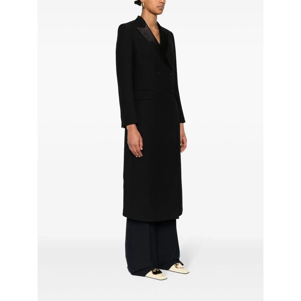 Long Sleeved Double Breasted Coat