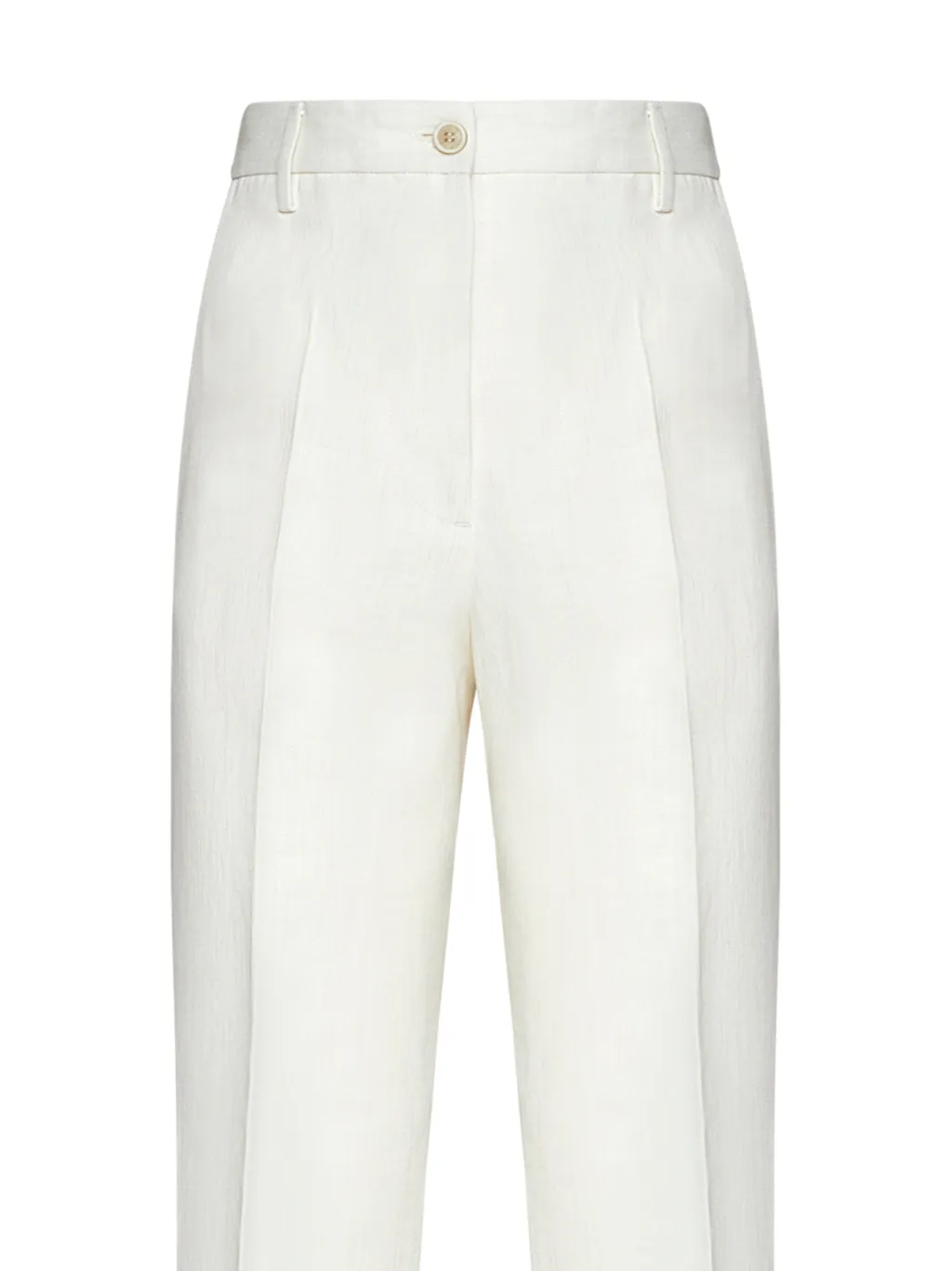 Straight-Leg Tailored Trousers