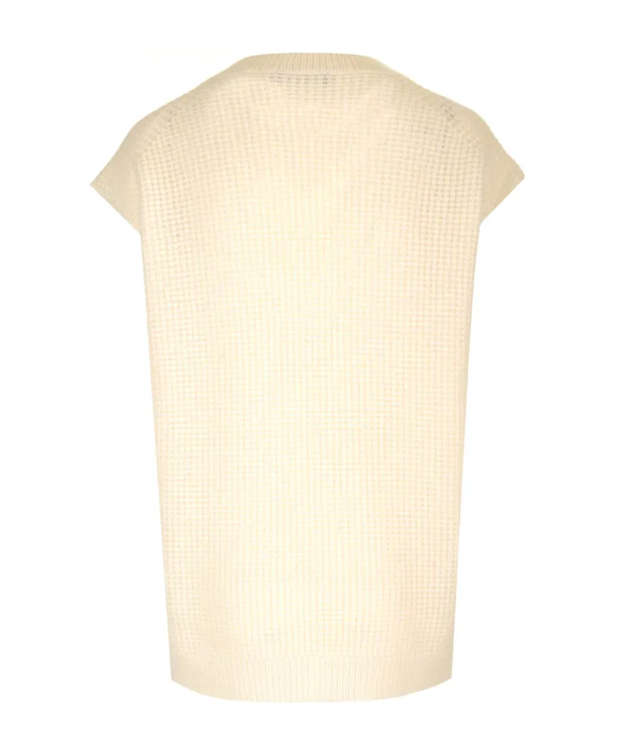 V-Neck Sleeveless Knitted Vest