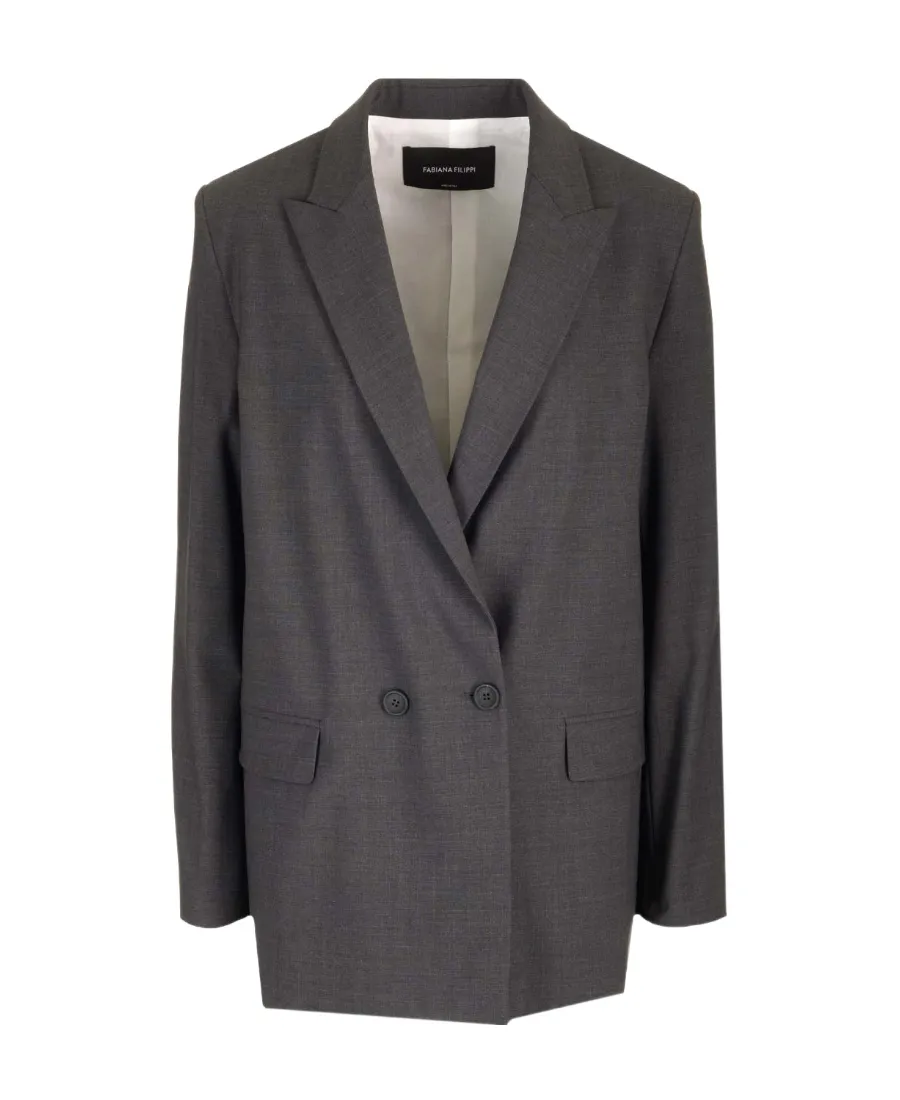 Double Breasted Oversized Blazer