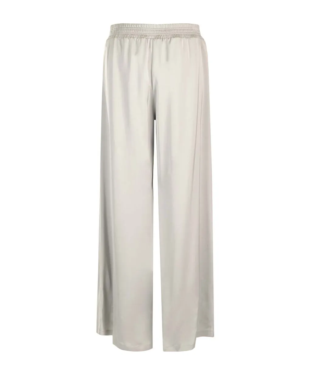 Satin Elasticated Waistband Trousers
