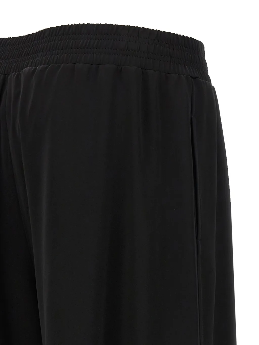 Satin Elasticated Waistband Trousers