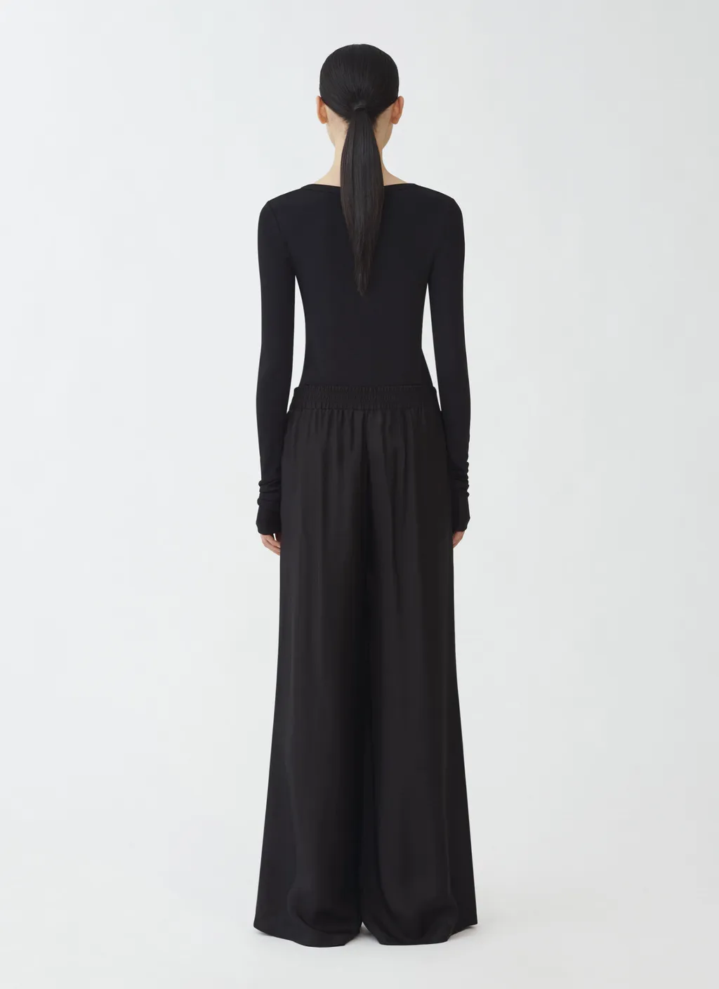 Wide-Leg Casual Pants