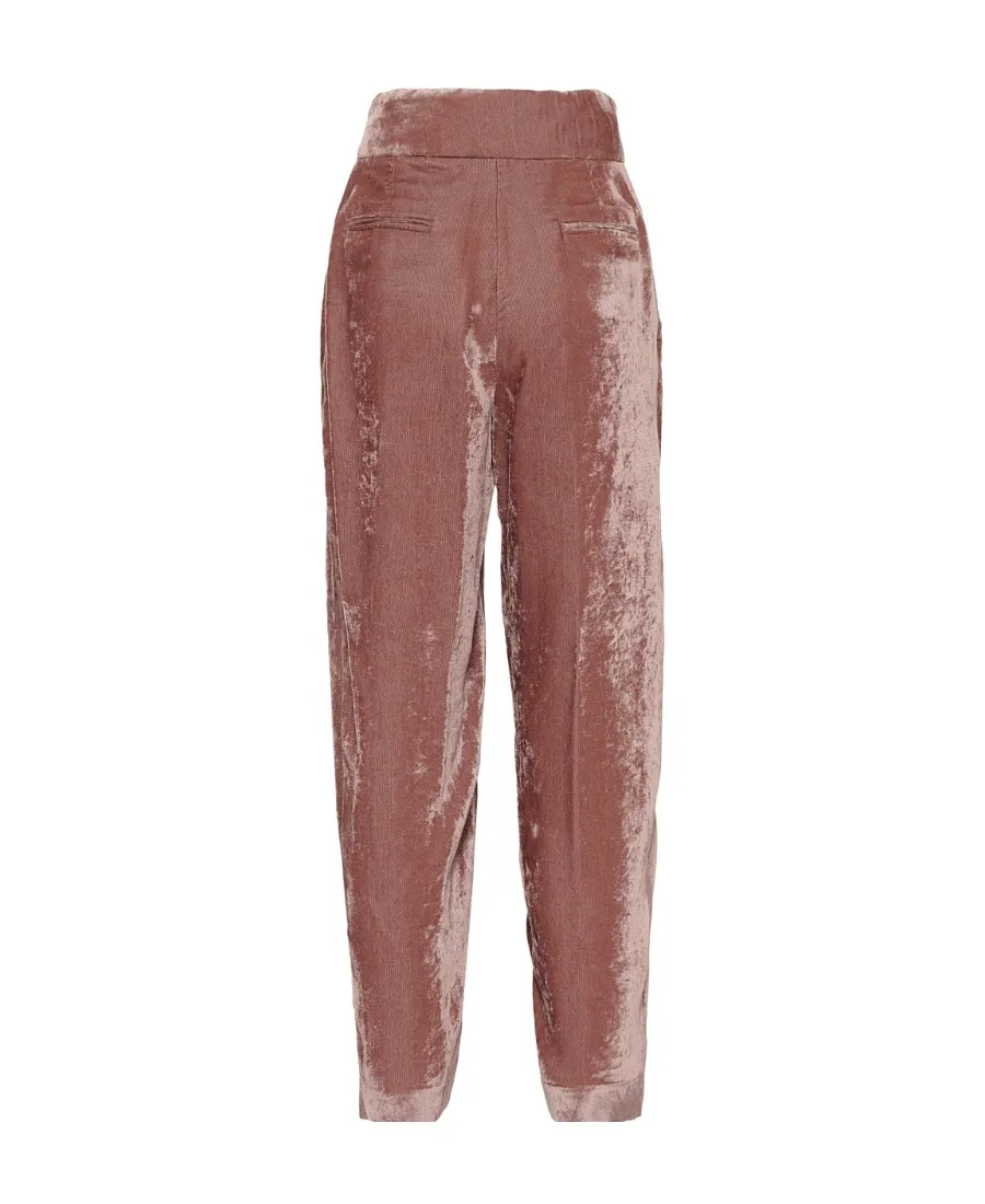 Pleated Hot Sewn Casual Pants