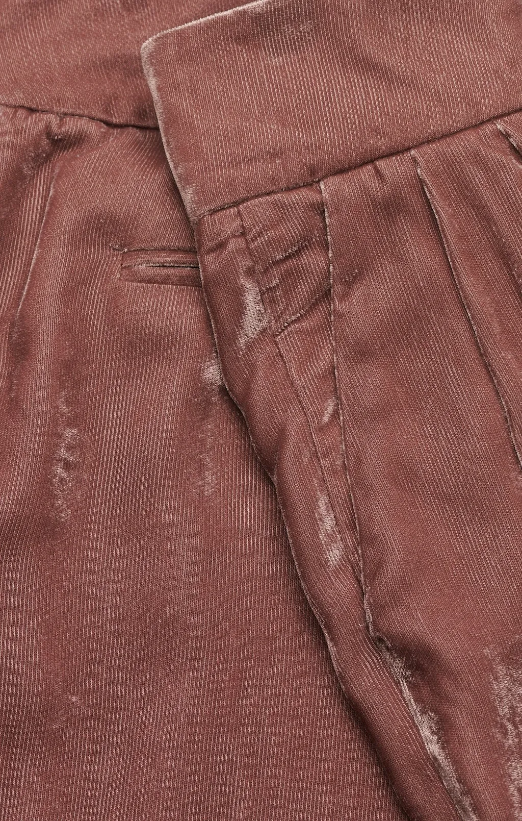 Pleated Hot Sewn Casual Pants