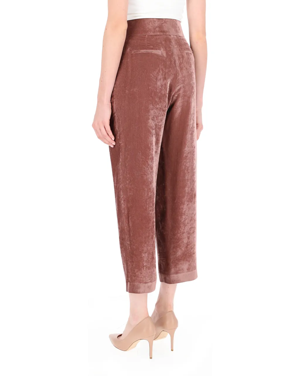 Pleated Hot Sewn Casual Pants