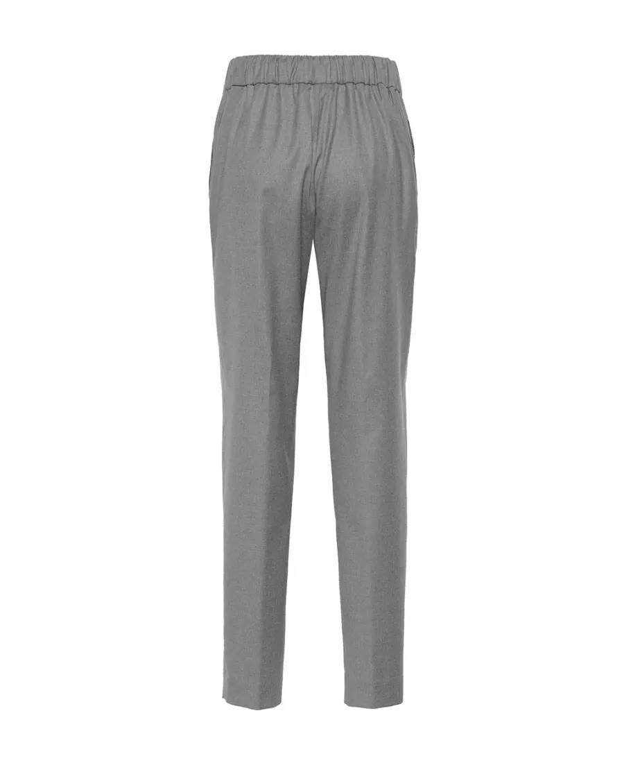 Drawstring Elastic-Trimmed Sweatpants