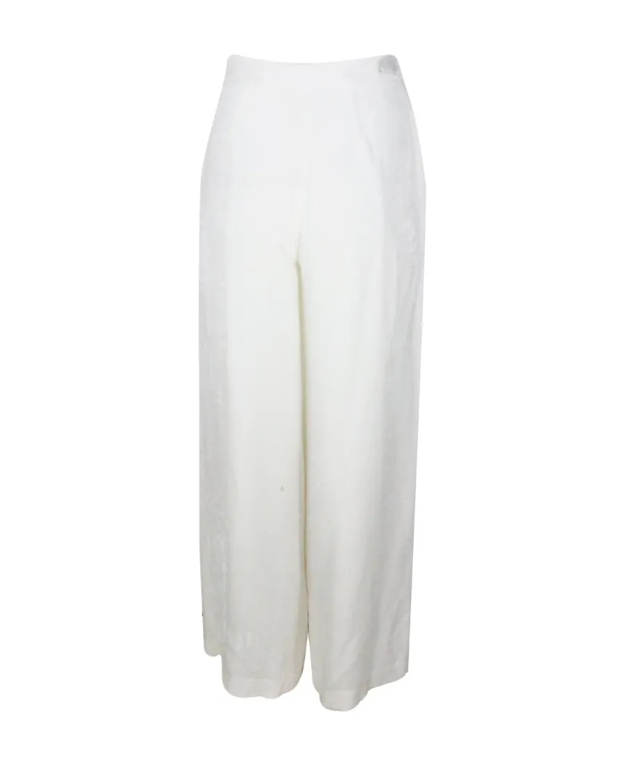 Pleated Detail Casual Pants