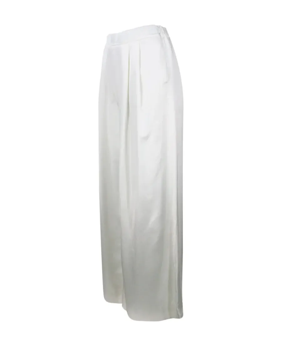 Wide-Legged Casual Pants