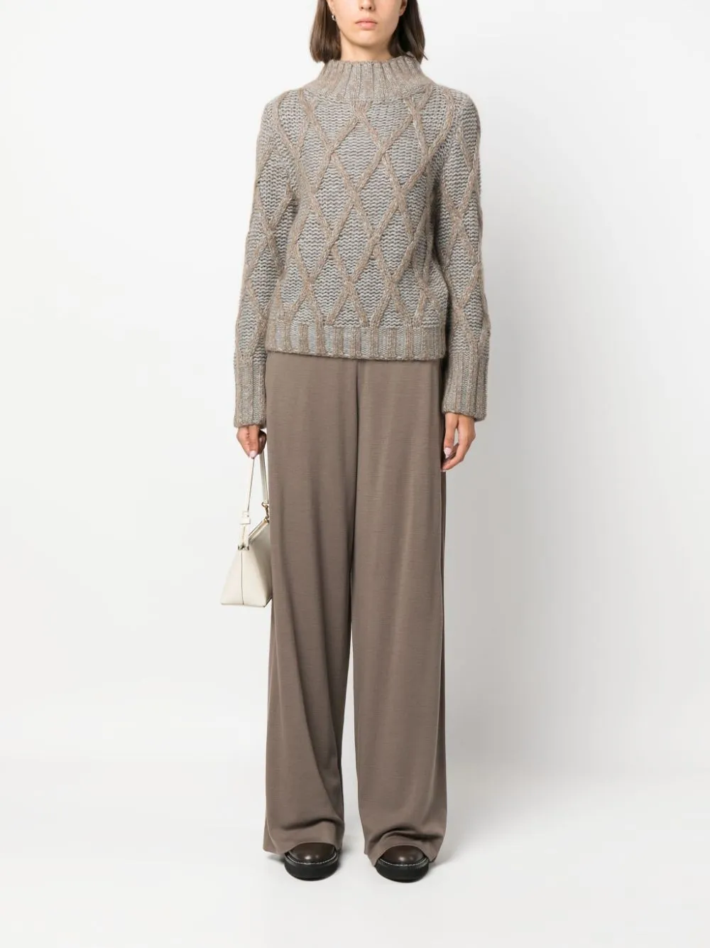 Straight-Leg Tailored Trousers