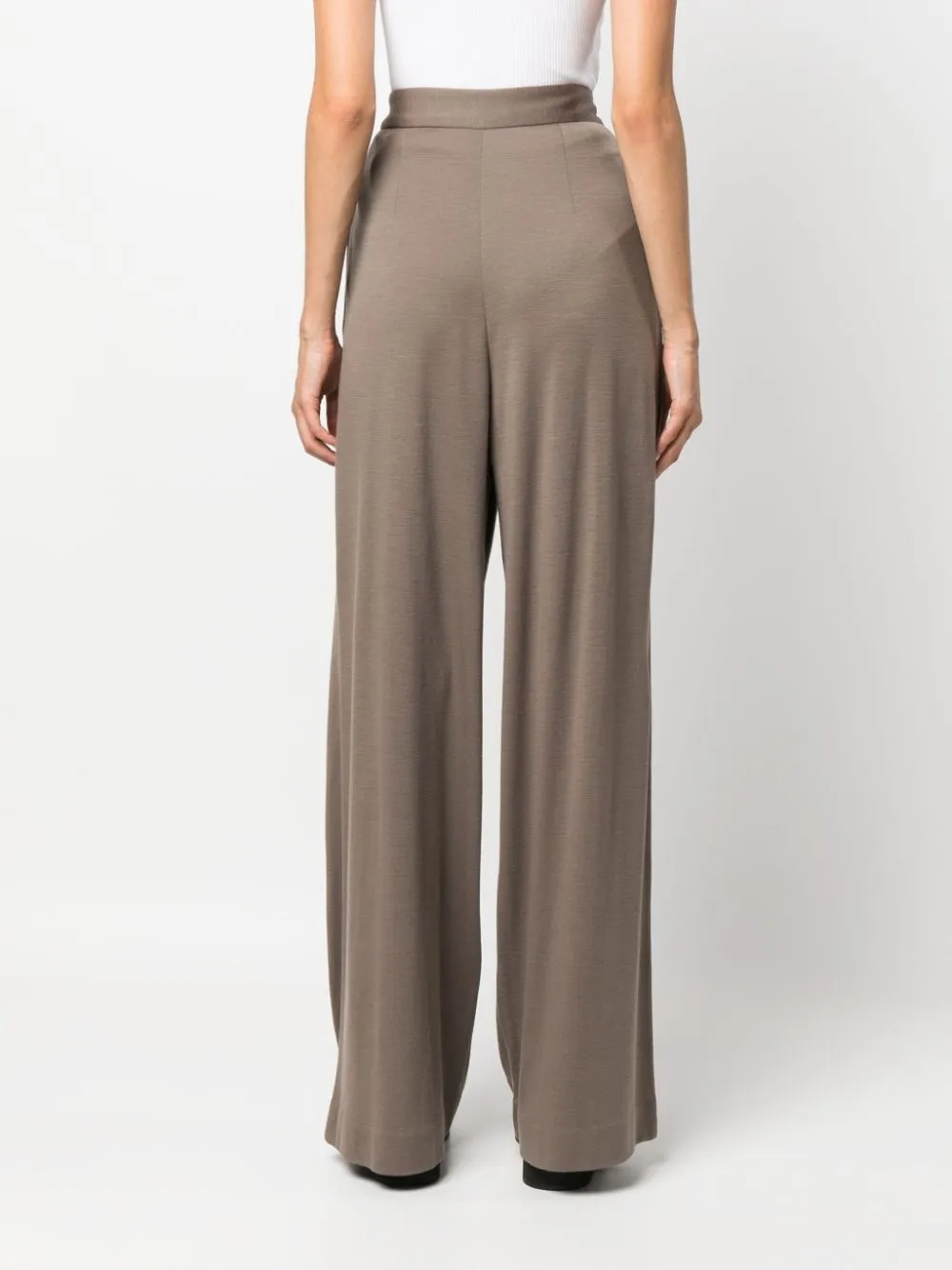 Straight-Leg Tailored Trousers