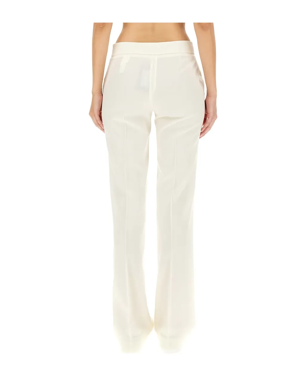 Zipper Pleated Casual Pants