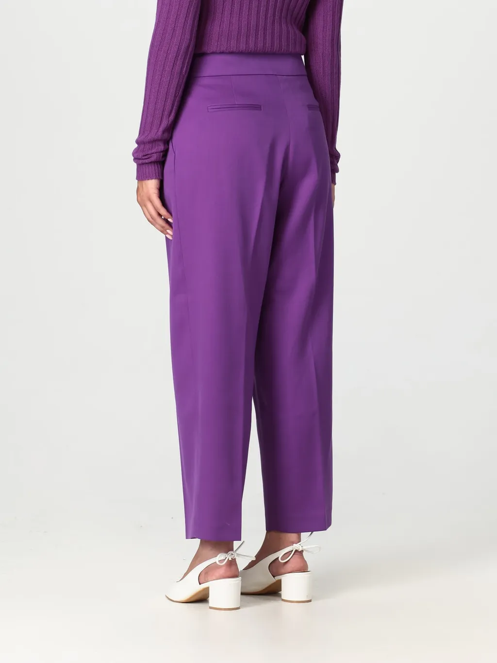 Pleated Detail Casual Pants