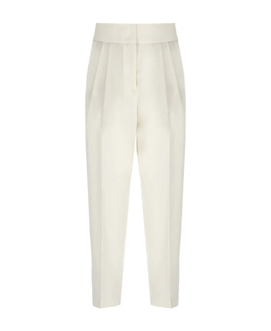 Pleated Detail Casual Pants
