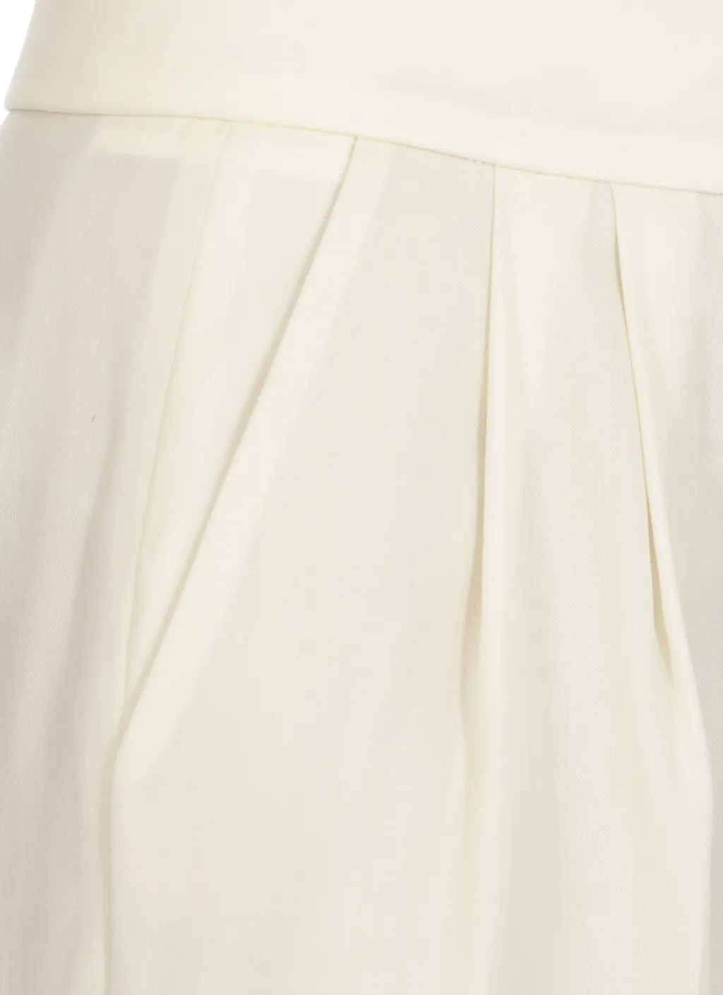Pleated Detail Casual Pants