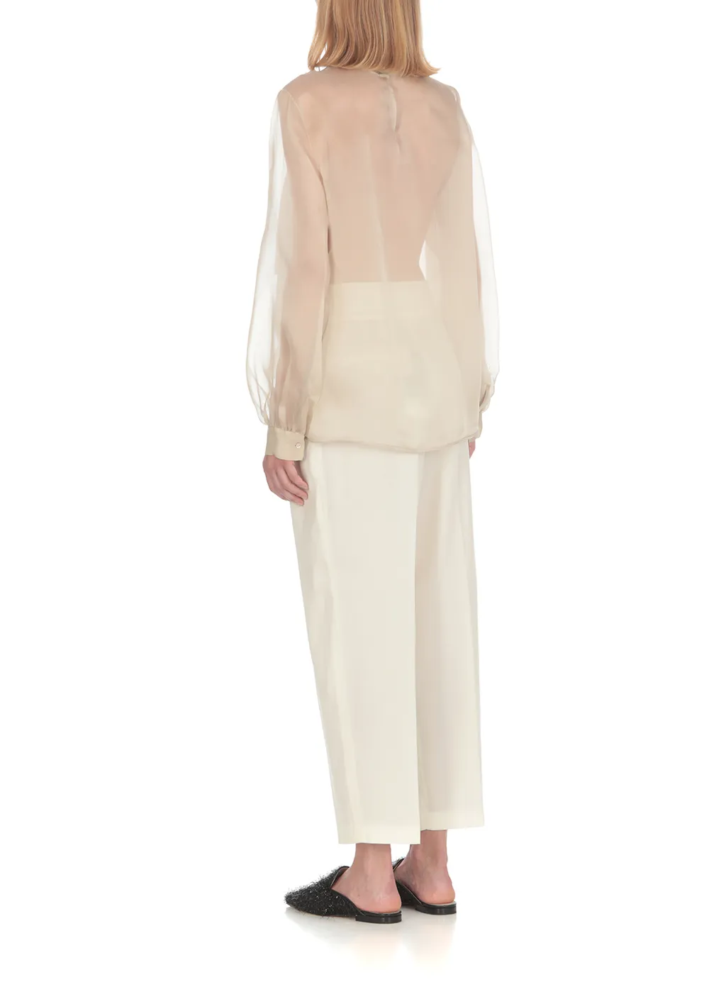 Pleated Detail Casual Pants