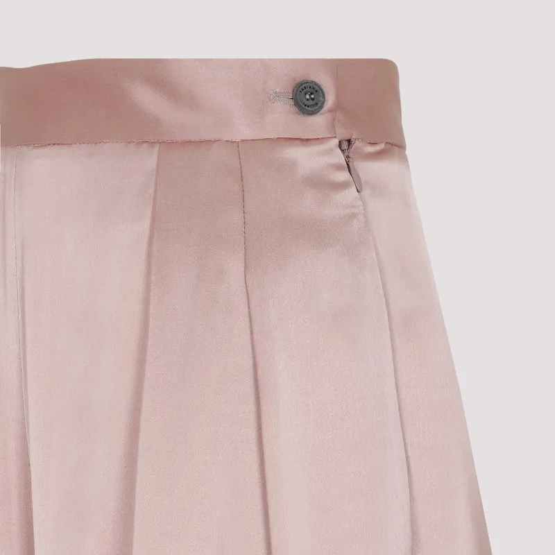 Pleated Detail Casual Pants