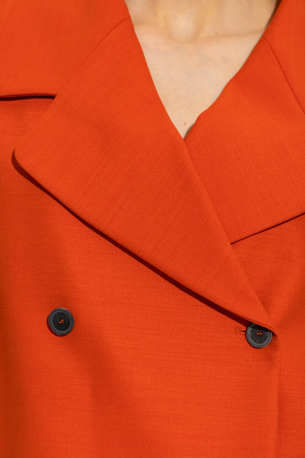 Double Breasted Cropped Blazer