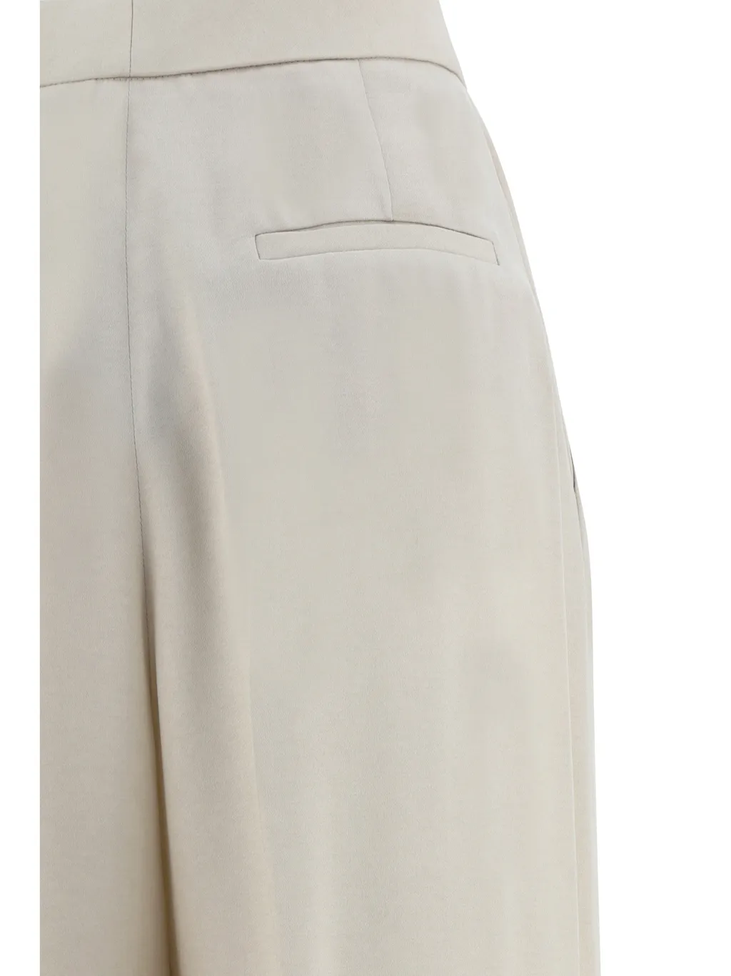 Straight-Leg Tailored Pants