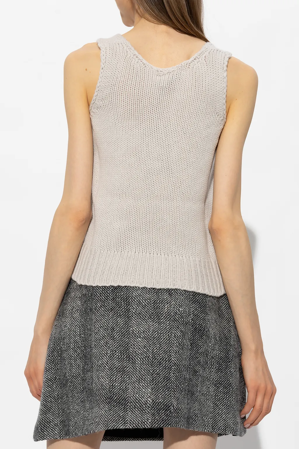 Sleeveless Knitted Vest