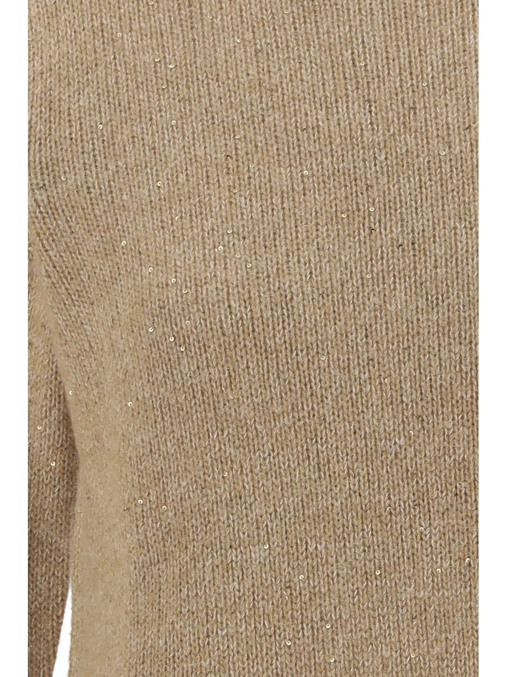 Embellished Turtleneck Knitted Jumper