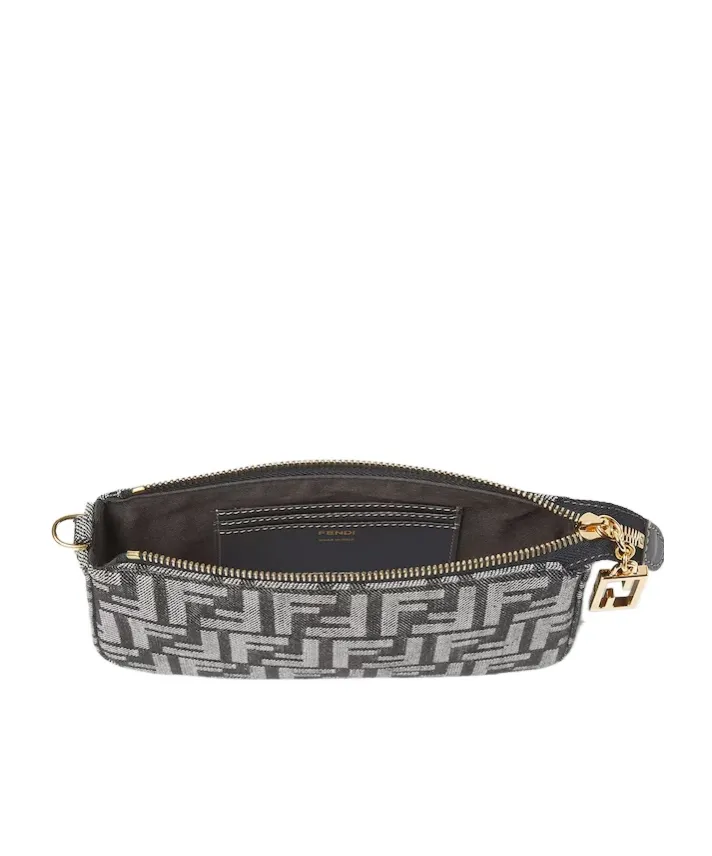 Baguette Ff Jacquard Pouch