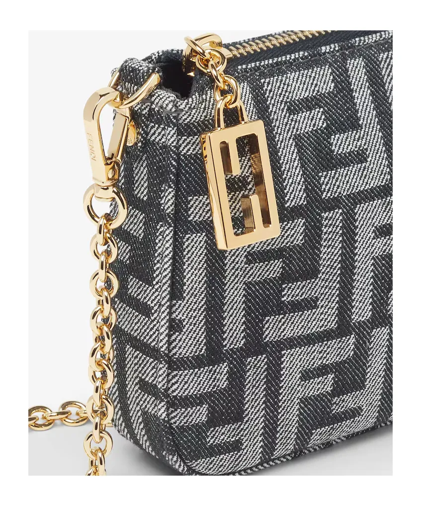 Baguette Ff Jacquard Pouch