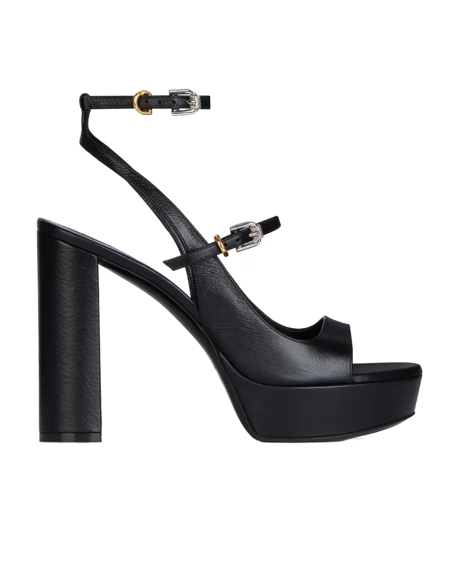 Double Strapped Heeled Sandals