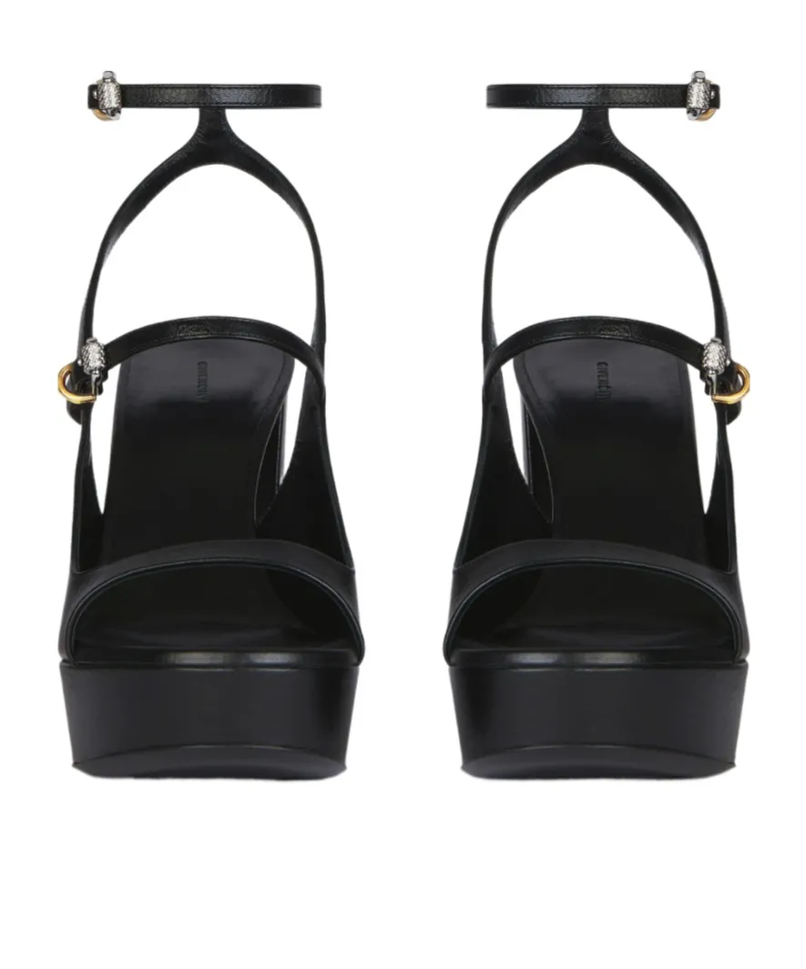 Double Strapped Heeled Sandals