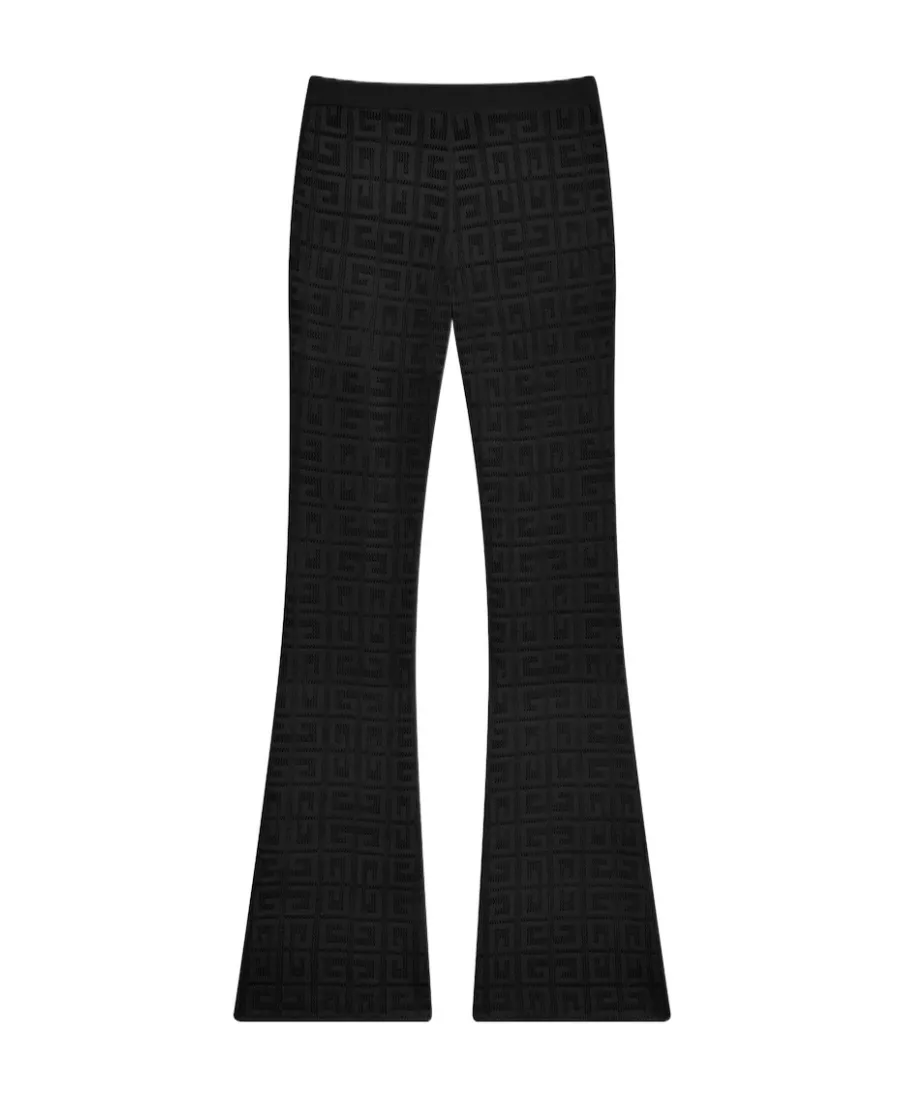 4G Jacquard Flared Pants