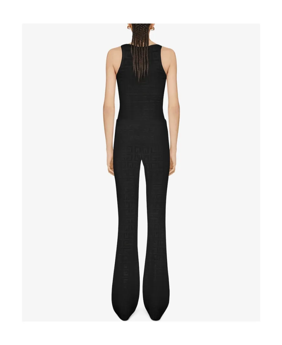 4G Jacquard Flared Pants