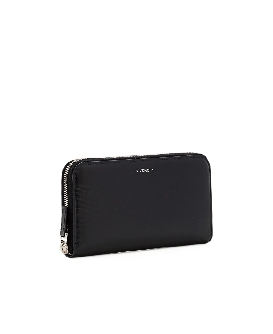 Logo Lettering Long Zipped Wallet