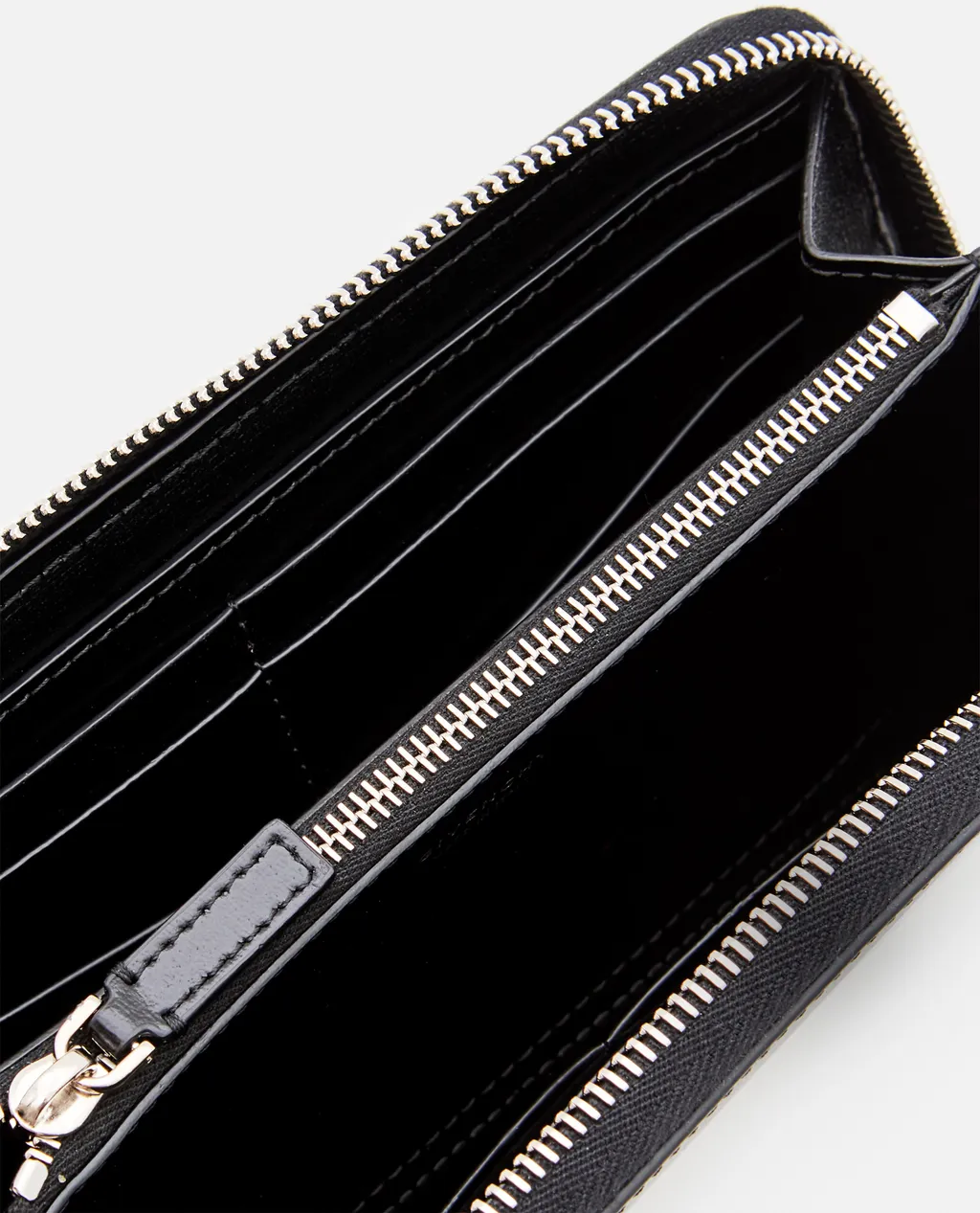 Logo Lettering Long Zipped Wallet