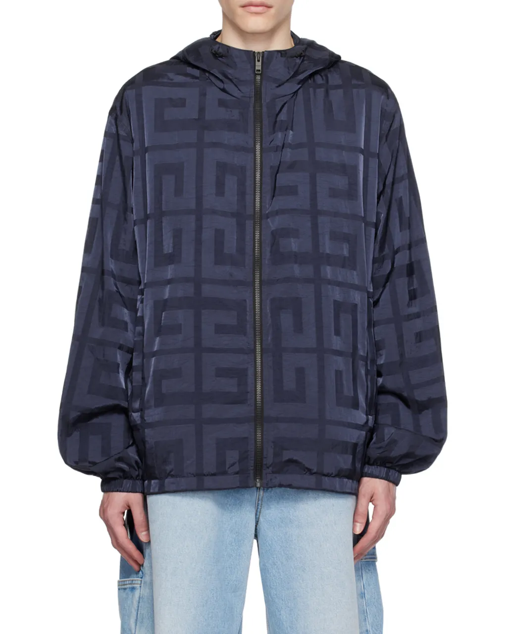 4G Pattern Windbreaker Jacket