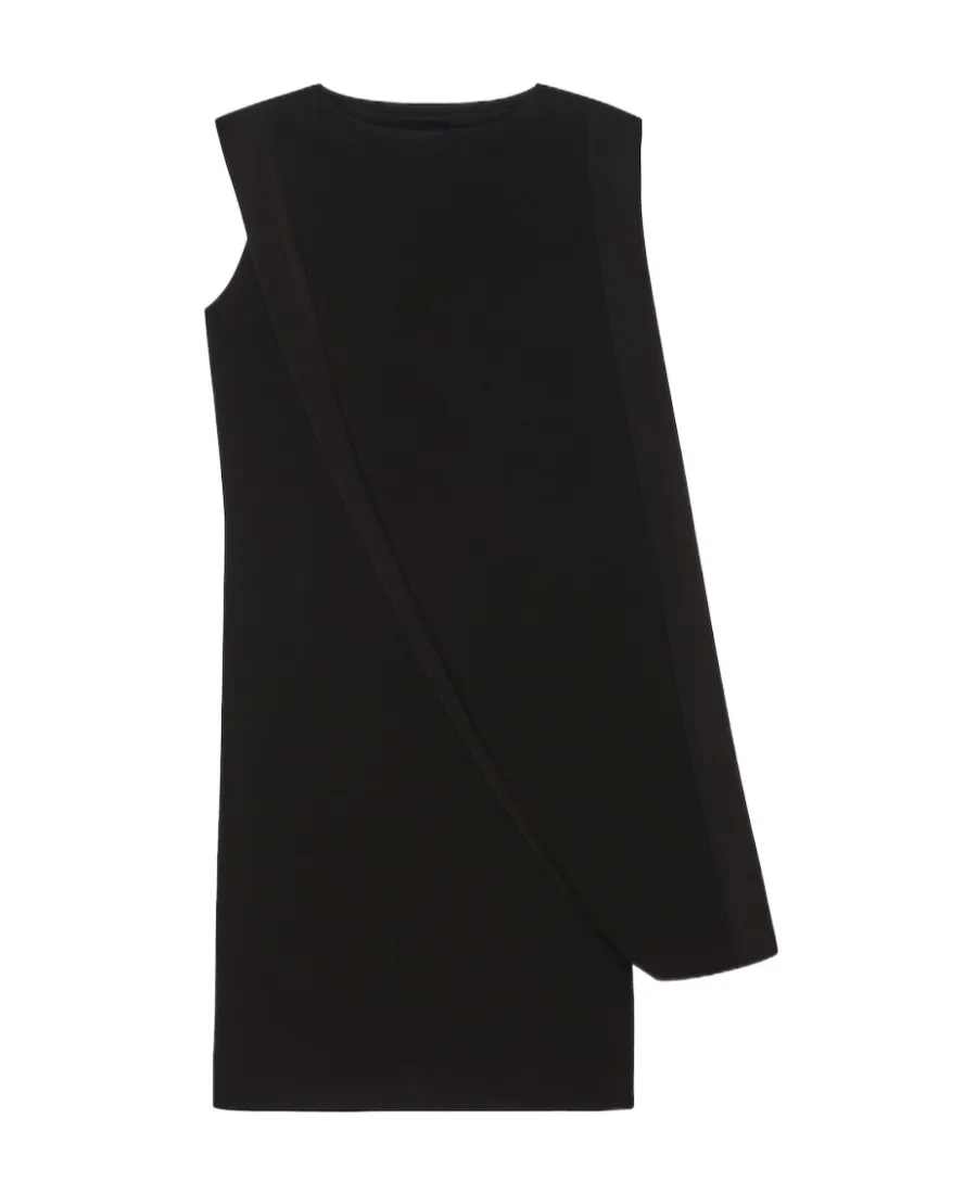 Crepe Sleeveless Dress