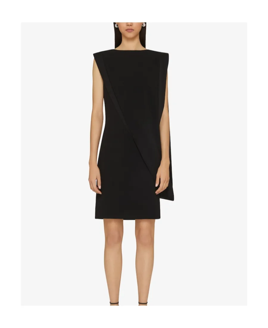 Crepe Sleeveless Dress