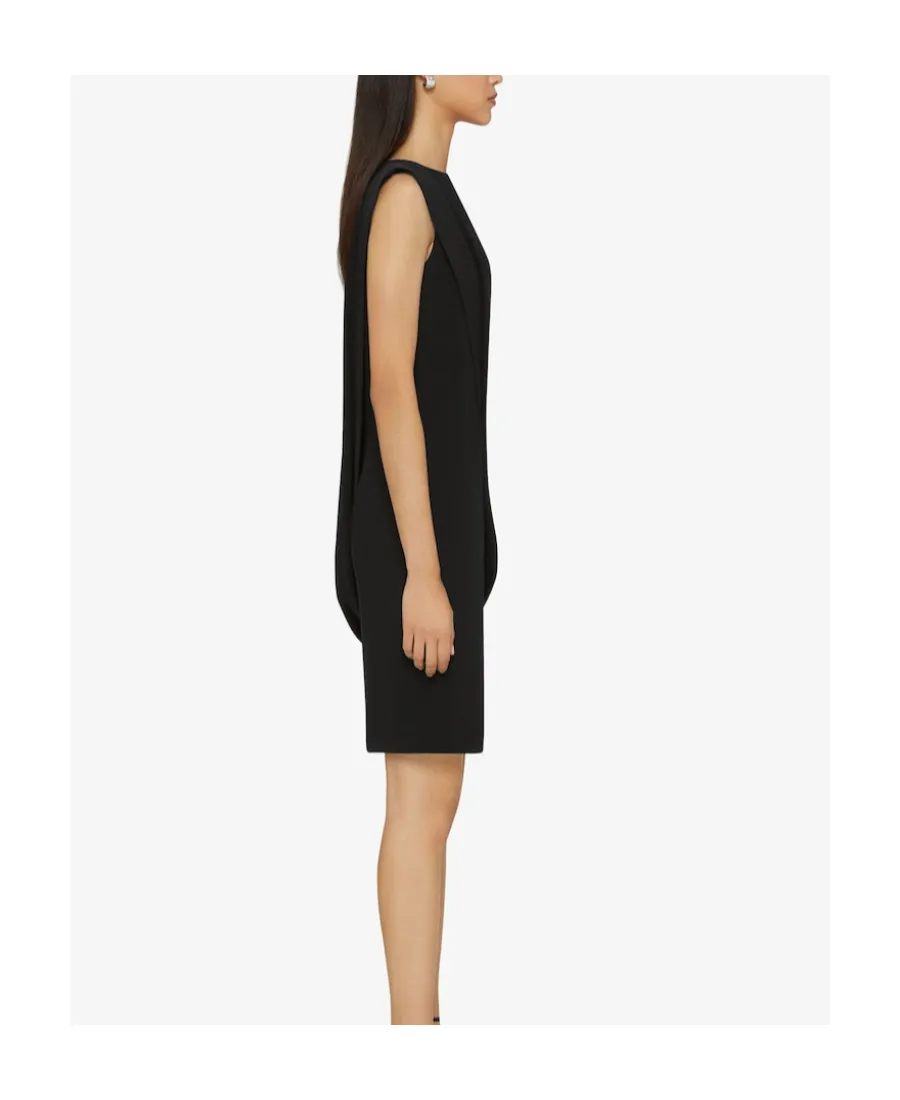 Crepe Sleeveless Dress