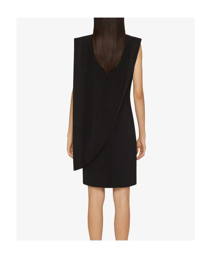 Crepe Sleeveless Dress