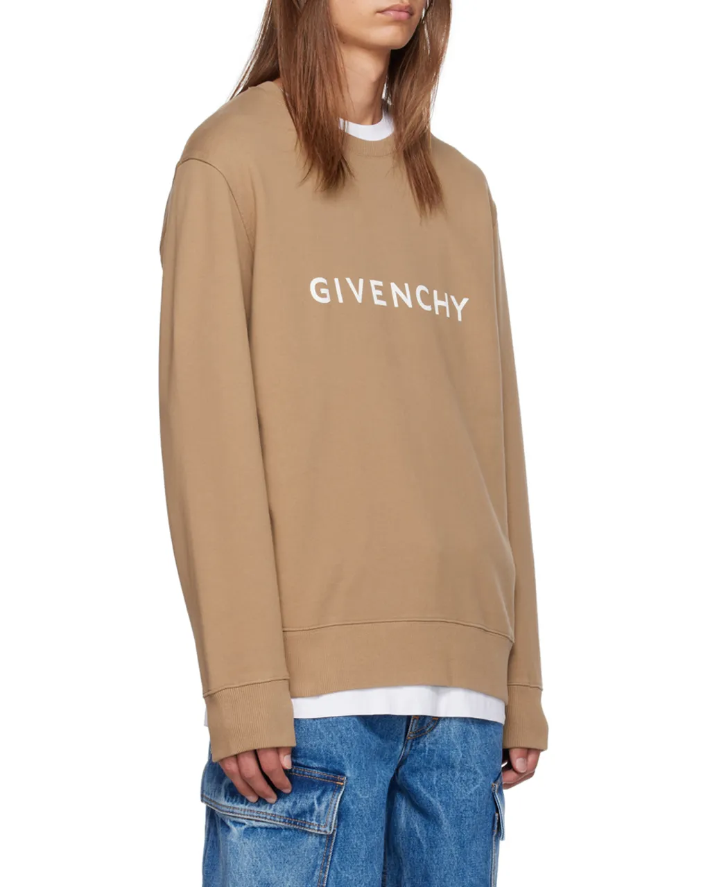 Long-Sleeved Round-Neck Sweater