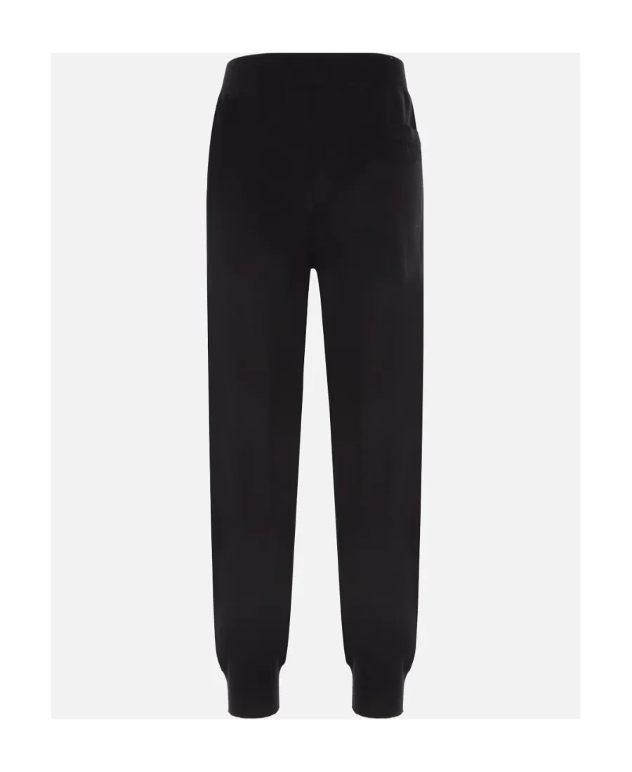 Logo Intarsia-Knit Jogging Pants