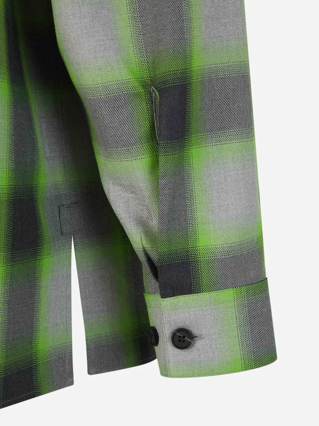 Long-Sleeved Plaid Shirt