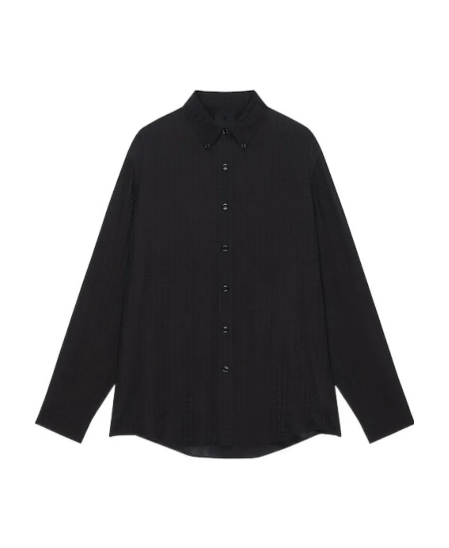 Ruffled Buttoned Shirt