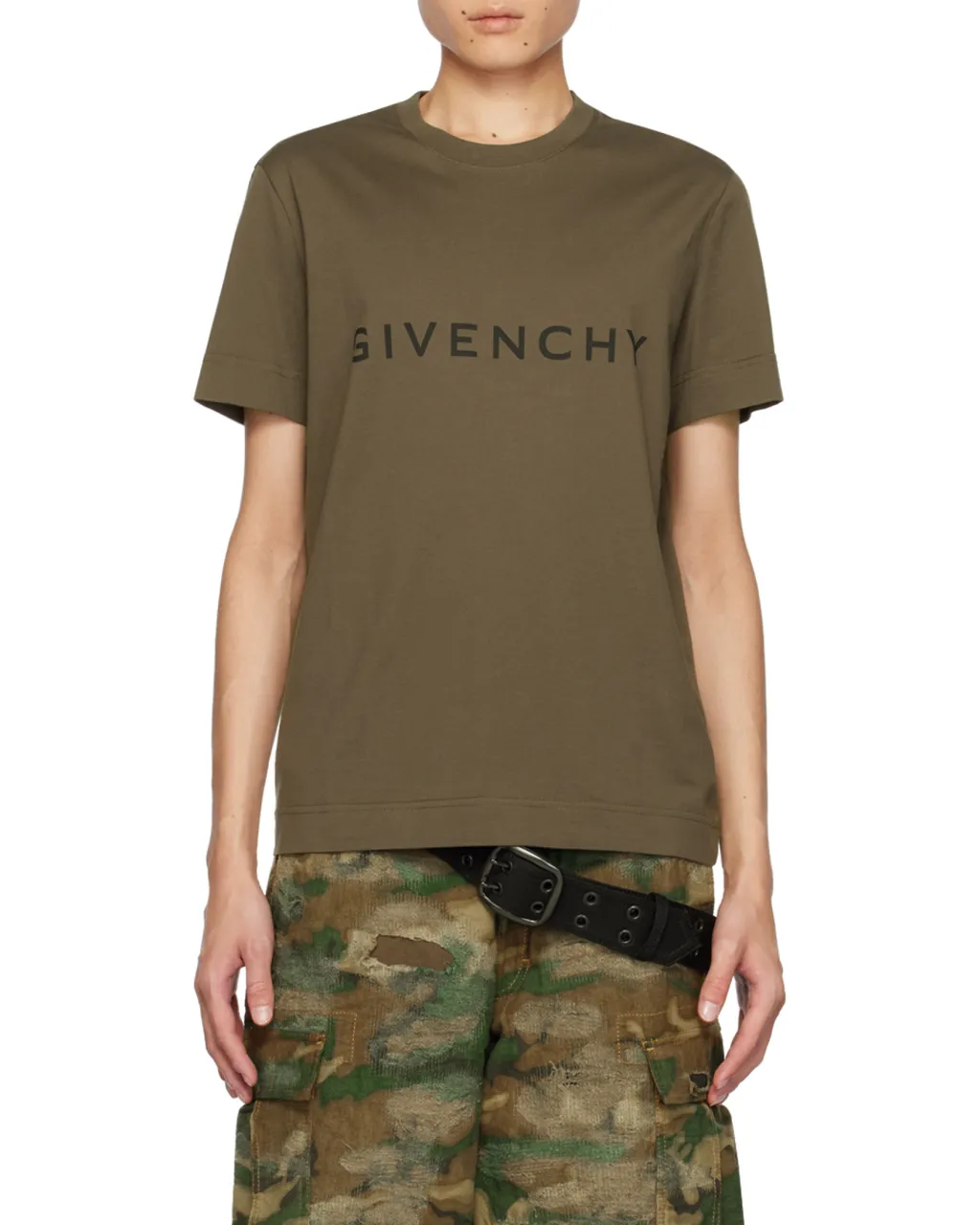 Logo Printed Crewneck T-Shirt