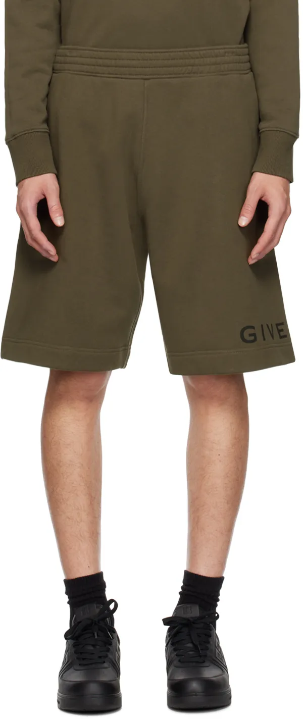 Logo Printed Bermuda Shorts