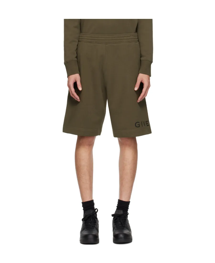 Logo Printed Bermuda Shorts