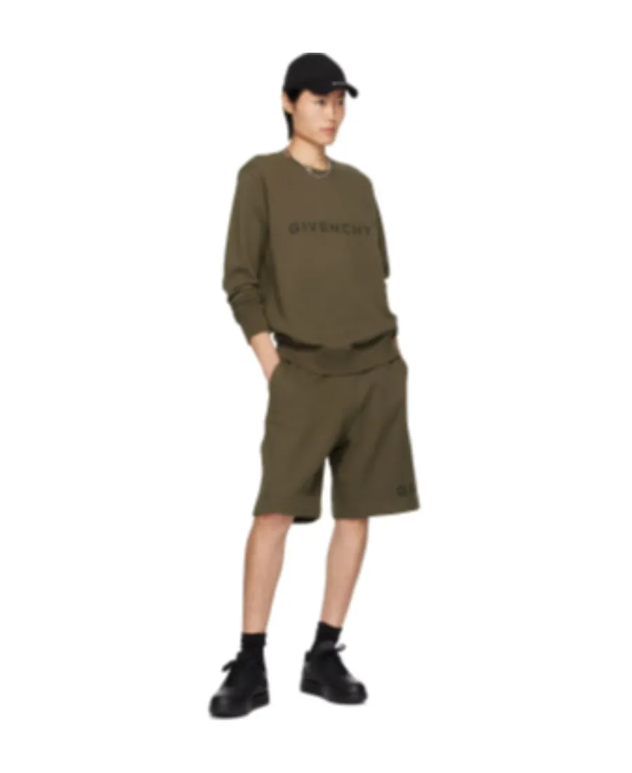 Logo Printed Bermuda Shorts
