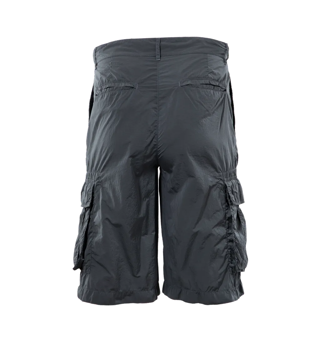 Logo Embroidered Cargo Shorts